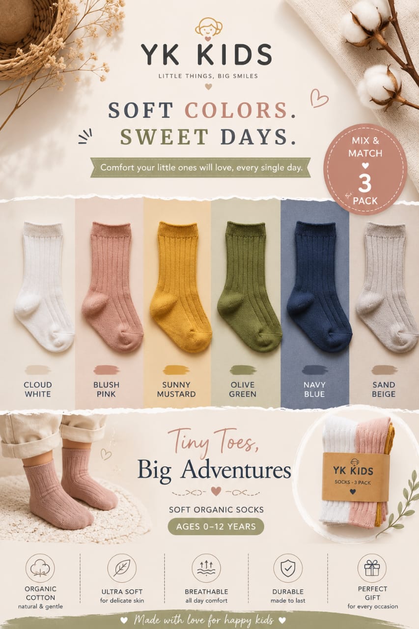 Socks - 3 Pack