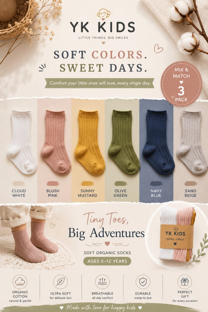 Socks - 3 Pack