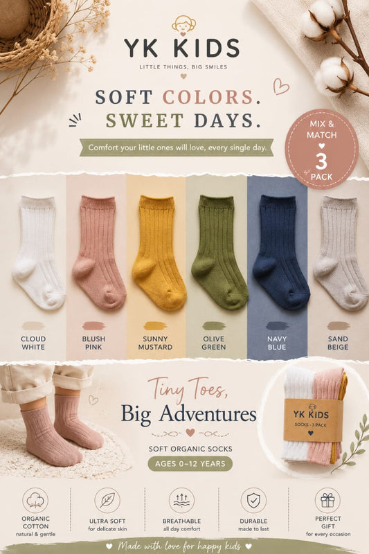 Socks - 3 Pack