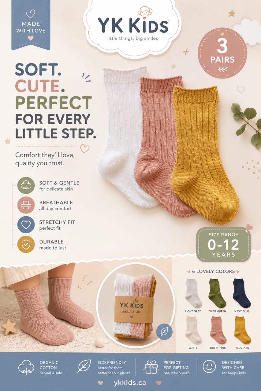 Socks - 3 Pack